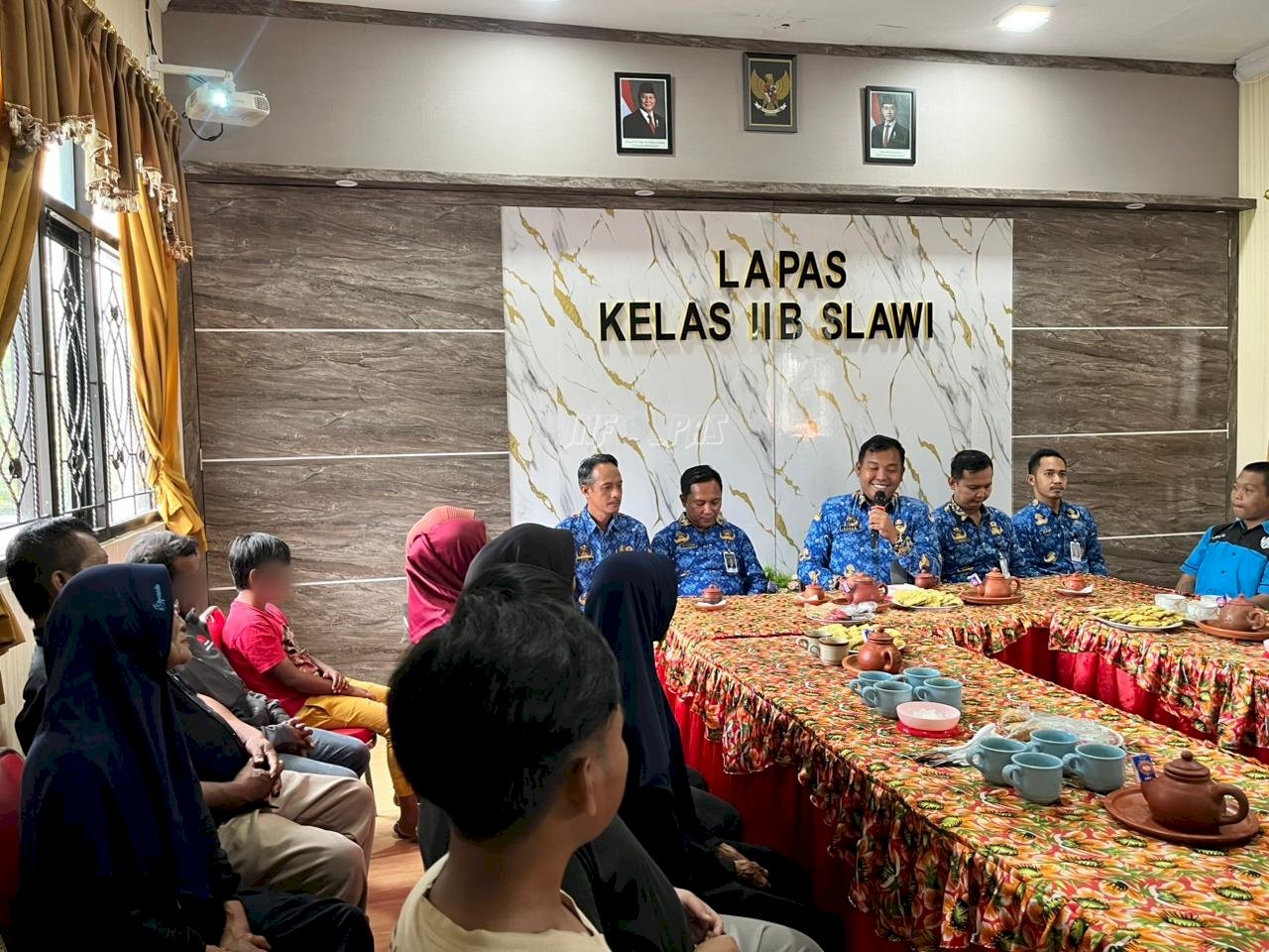Lapas Slawi Gelar 'Moci Bareng', Pererat Silaturahmi dengan Keluarga Warga Binaan