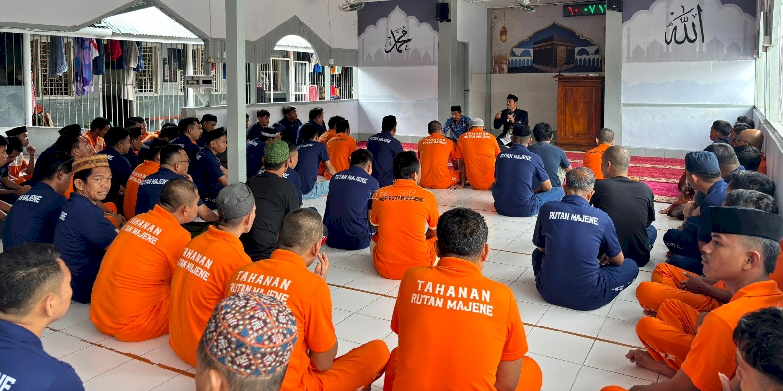 Rutan Mejene Tingkatkan Spiritual Warga Binaan melalui Penyuluhan Keagamaan bersama Kemenag Kab. Majene 