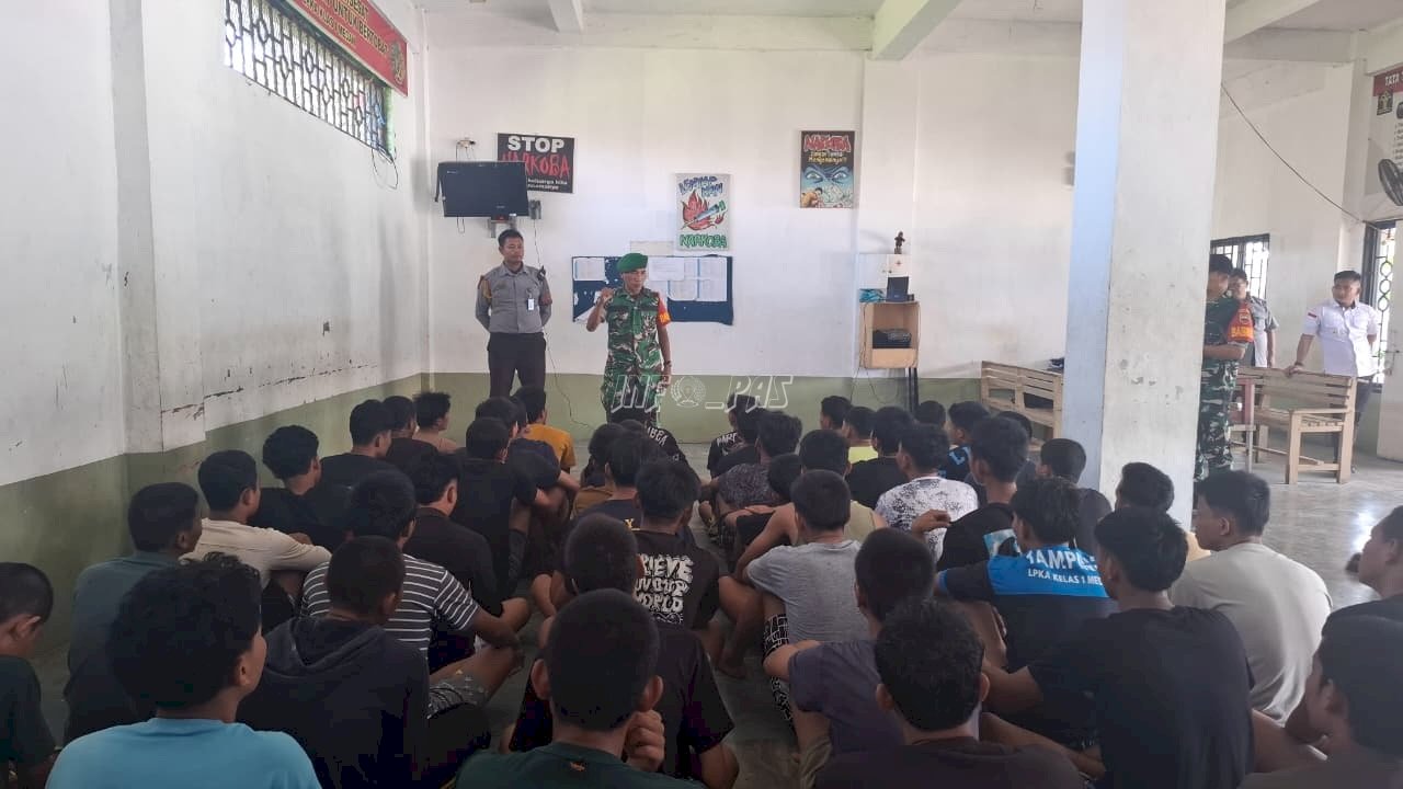 LPKA Medan Gandeng TNI Tanamkan Disiplin pada Anak Binaan
