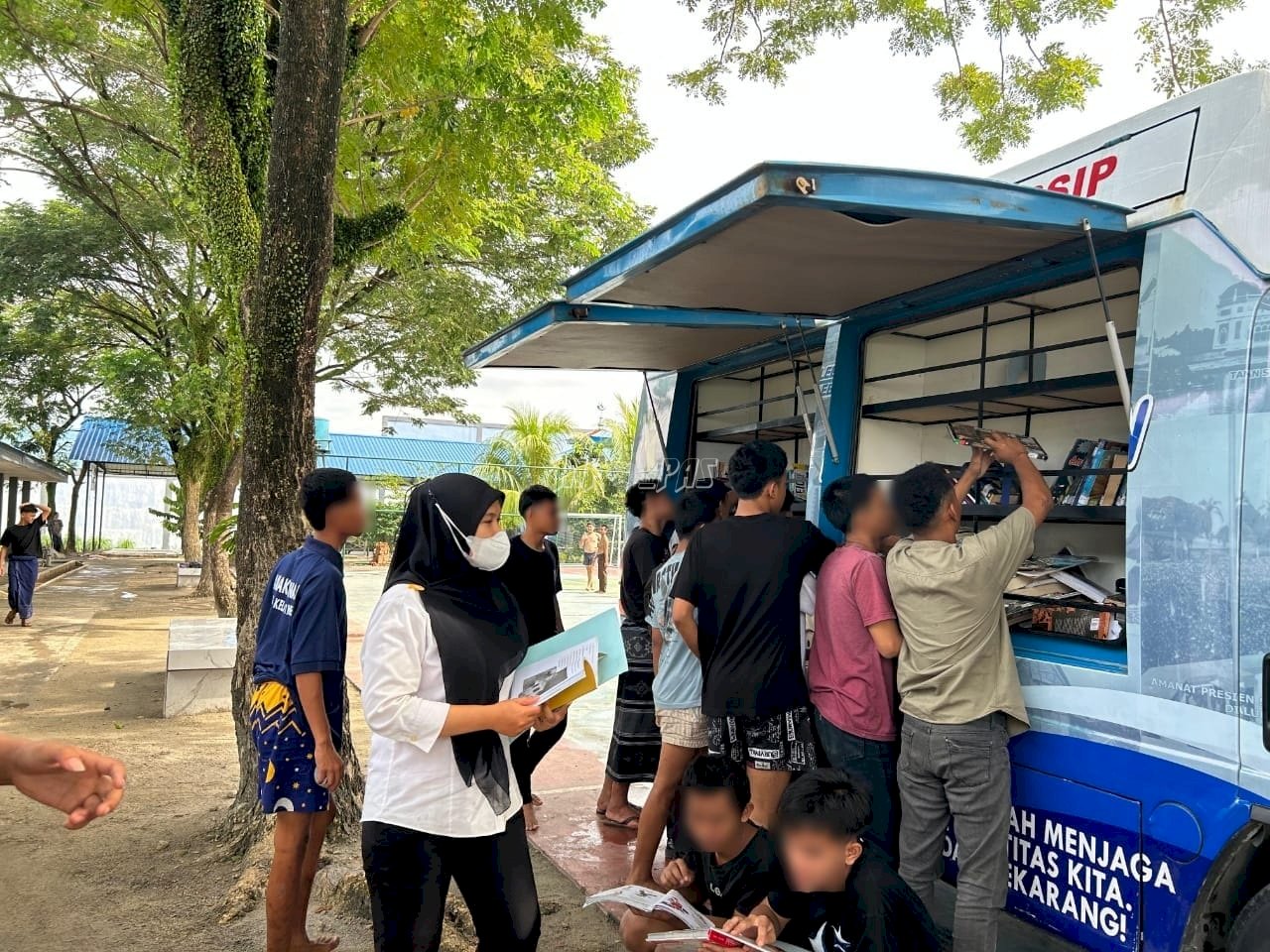 LPKA Medan Dorong Minat Baca Anak Binaan Lewat Perpustakaan Keliling