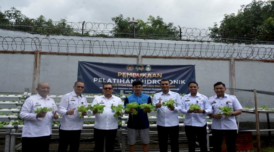 Kakanwil Ditjenpas Sulsel Apresiasi Inovasi Pembinaan di Lapas Parepare