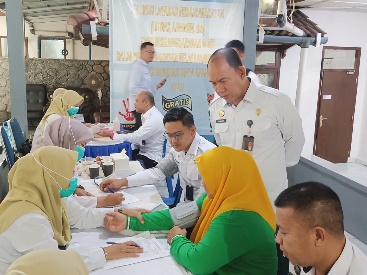 Kanwil Ditjenpas Babel Gelar Aksi Kemanusiaan, Donor Darah dan Pengobatan Gratis