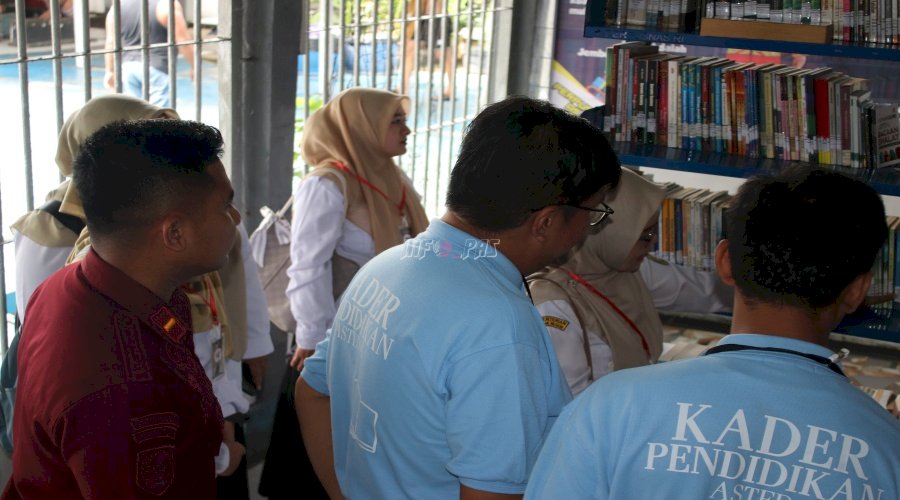 Lapas Banjarmasin Dapatkan Bimbingan Teknis Pengelolaan Perpustakaan dari Dinas Perpustakaan dan Kearsipan Kota Banjarmasin