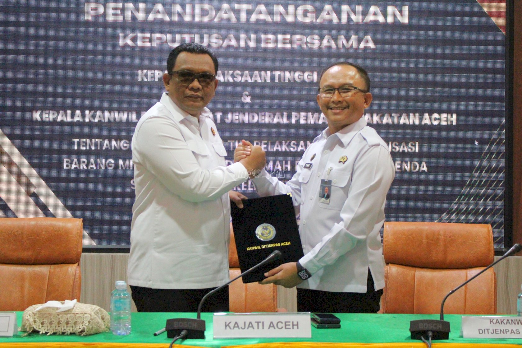 Sinergi Kanwil Ditjenpas dan Kejati Aceh Bentuk Tim Inventarisasi BMN Rupbasan Banda Aceh