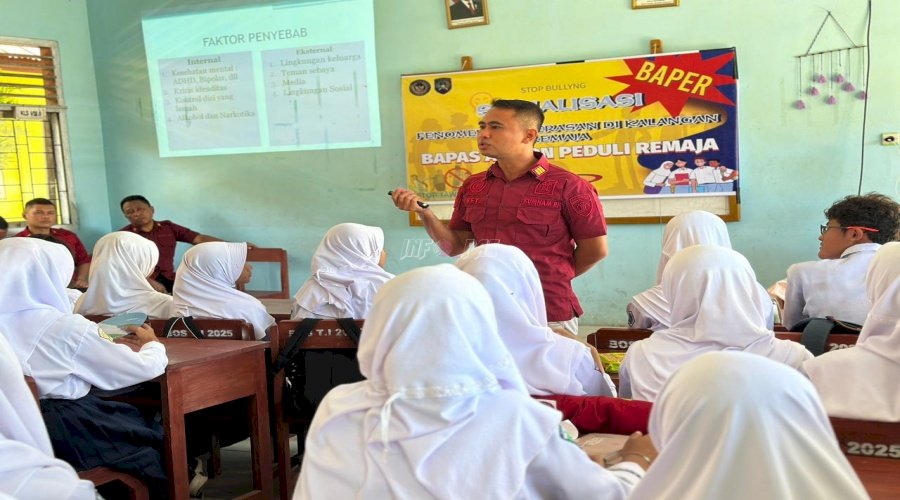 Lewat ‘Baper’, Bapas Ambon Edukasi Siswa SMPN 9 Buru atasi Fenomena Kekerasan Remaja di Bumi Bupolo