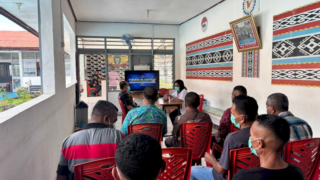 Hari Bakti Kemenimipas, Lapas Atambua Gelar CKG untuk Keluarga Warga Binaan