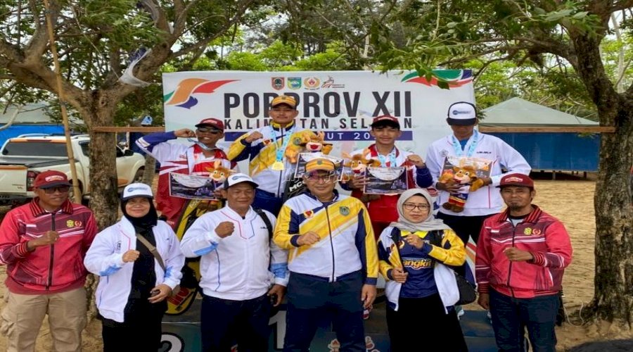 Petugas Lapas Narkotika Karang Intan Berprestasi di Porprov XII Kalsel, Raih Tiga Medali Sekaligus