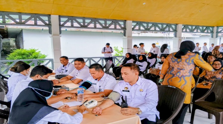 Lapas Ternate Ambil Bagian dalam Pengobatan Gratis Memperingati Hari Bakti Kemenimipas