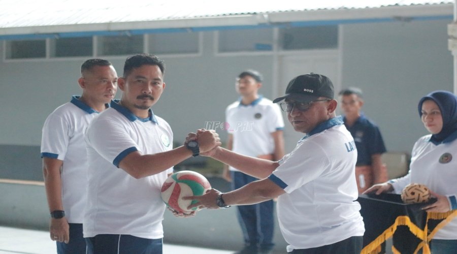 Semarakkan Hari Bakti Kemenimipas, Lapas Takalar Buka Pekan Olahraga