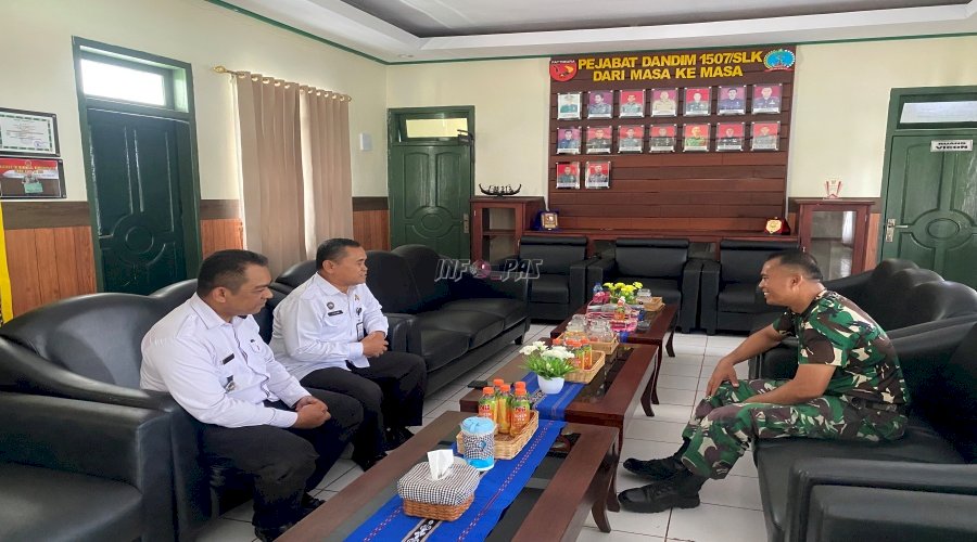 Lapas Saumlaki dan Kodim 1507/Saumlaki Tingkatkan Sinergi Keamanan Jelang Natal