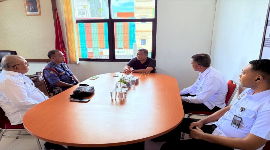 Antisipasi Kebakaran, Lapas Saparua Koordinasi dengan Dinas Damkar Kota Ambon