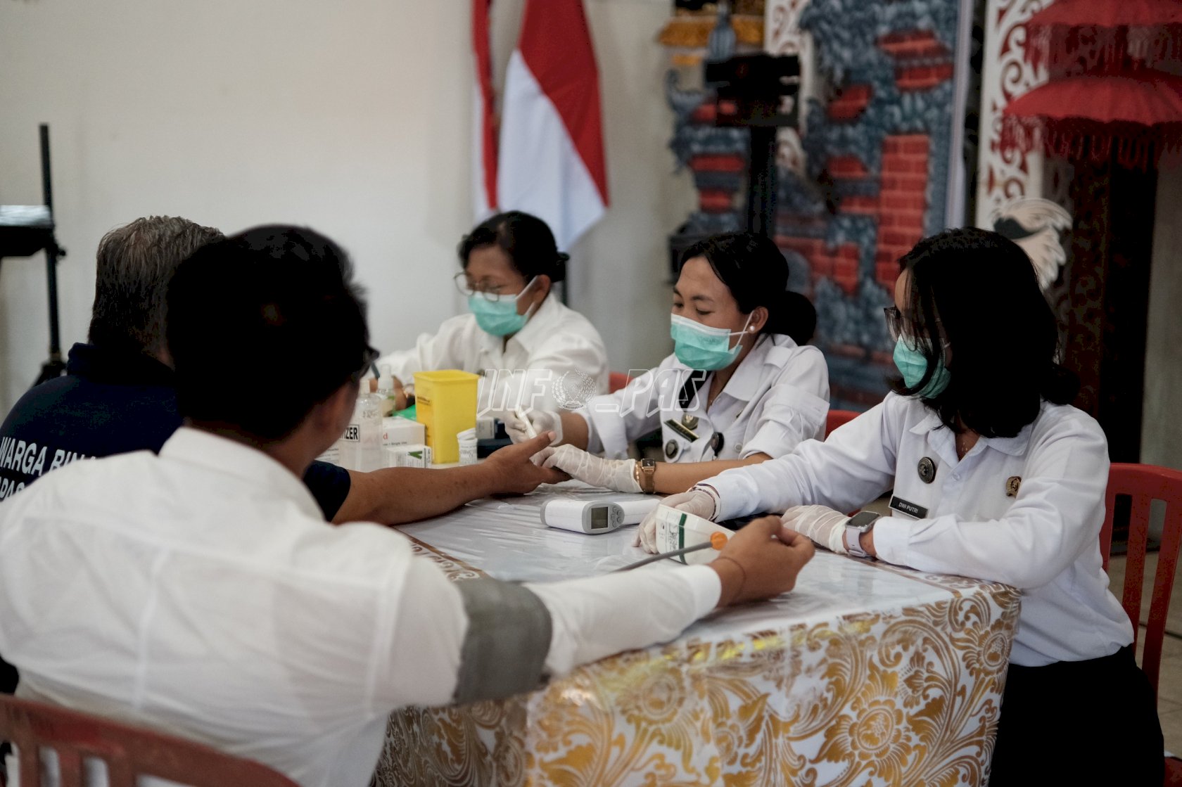 Periksa Kesehatan Gratis, Lapas Tabanan Tebar Manfaat Rayakan Hari Bakti Kemenimipas