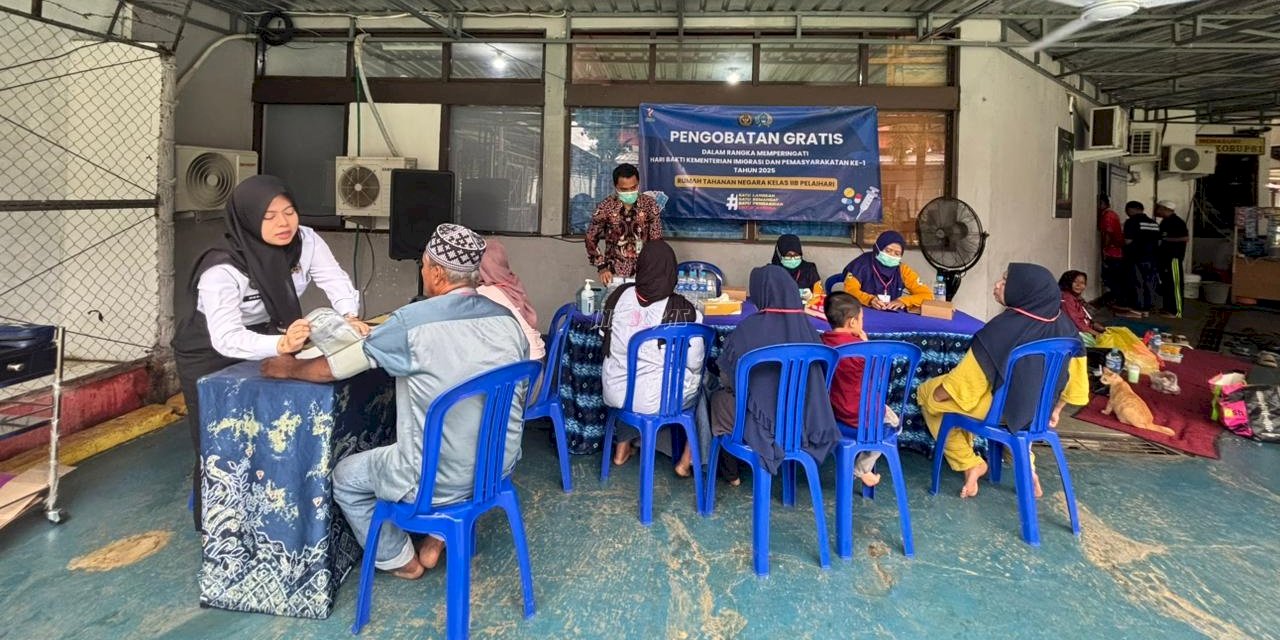 Rutan Pelaihari Gelar Pengobatan Gratis Peringati Hari Bakti Kemenimipas 