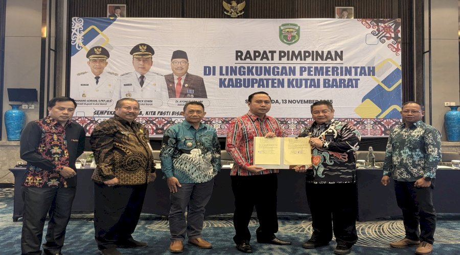 Kakanwil Ditjenpas Kaltim dan Bupati Kutai Barat Sepakati Naskah Hibah Lahan Peruntukan Lapas Sendawar