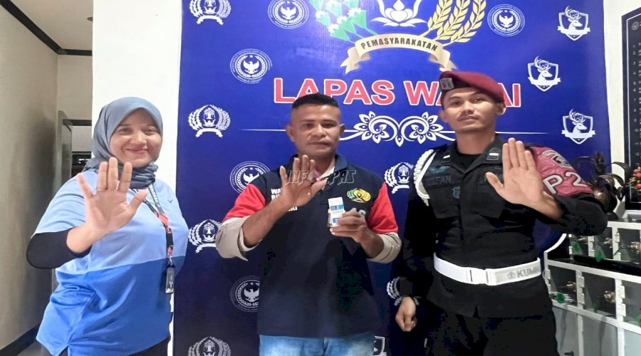 Wajib Tes Urine, Lapas Wahai Pastikan Warga Binaan Bersih Narkoba Sebelum Kembali ke Masyarakat
