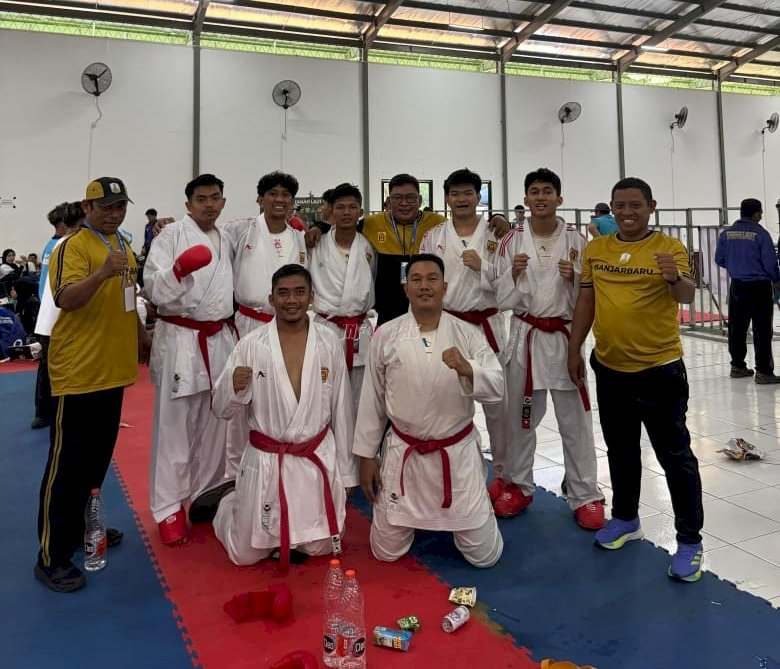 Petugas Lapas Narkotika Karang Intan Kembali Torehkan Prestasi, Raih Perunggu Karate di Porprov XII