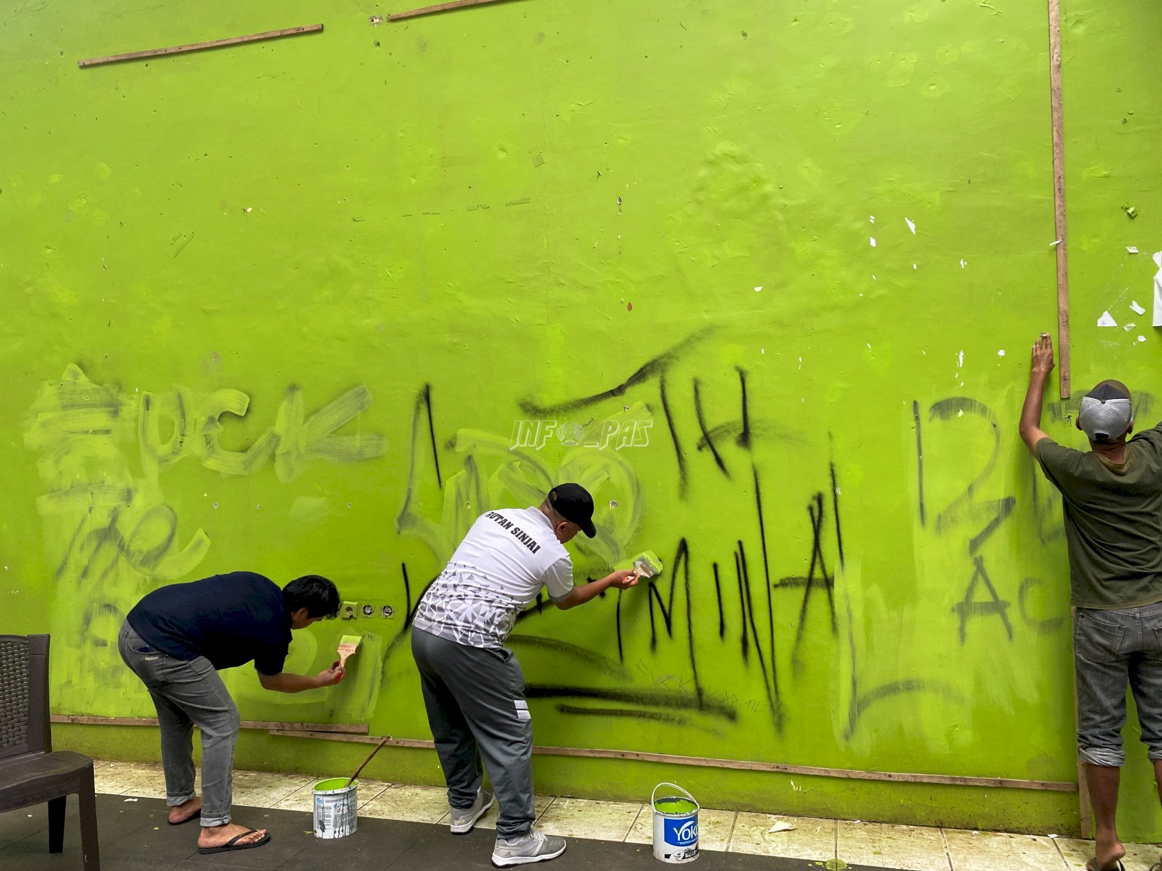 Peringati Hari Bakti Kemenimipas, Rutan Sinjai Gelar Aksi Peduli Lingkungan di Lapangan Nasional