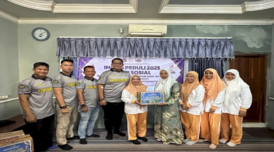 Rutan Tanjung Bagikan Bansos dan Gelar Kegiatan Donor Darah