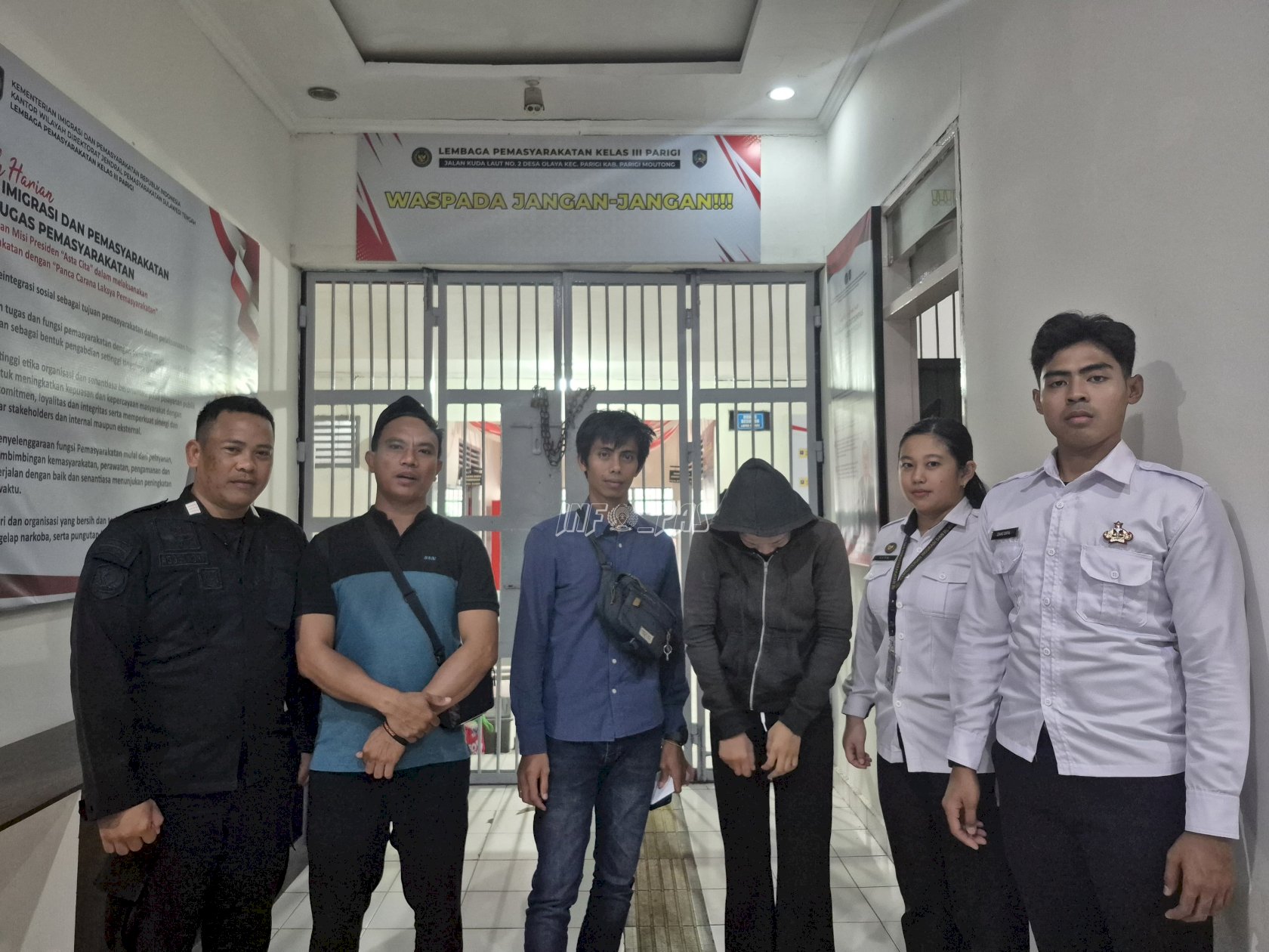 Upaya Penyelundupan Narkoba lewat Pembalut Digagalkan Petugas Lapas Parigi