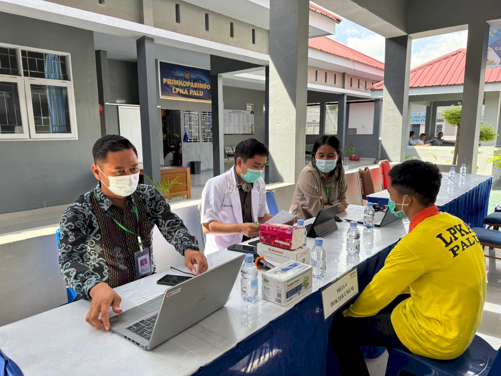 Deteksi Dini TBC, LPKA Palu Lakukan Pemeriksaan Chest X-Ray bagi 24 Anak Binaan