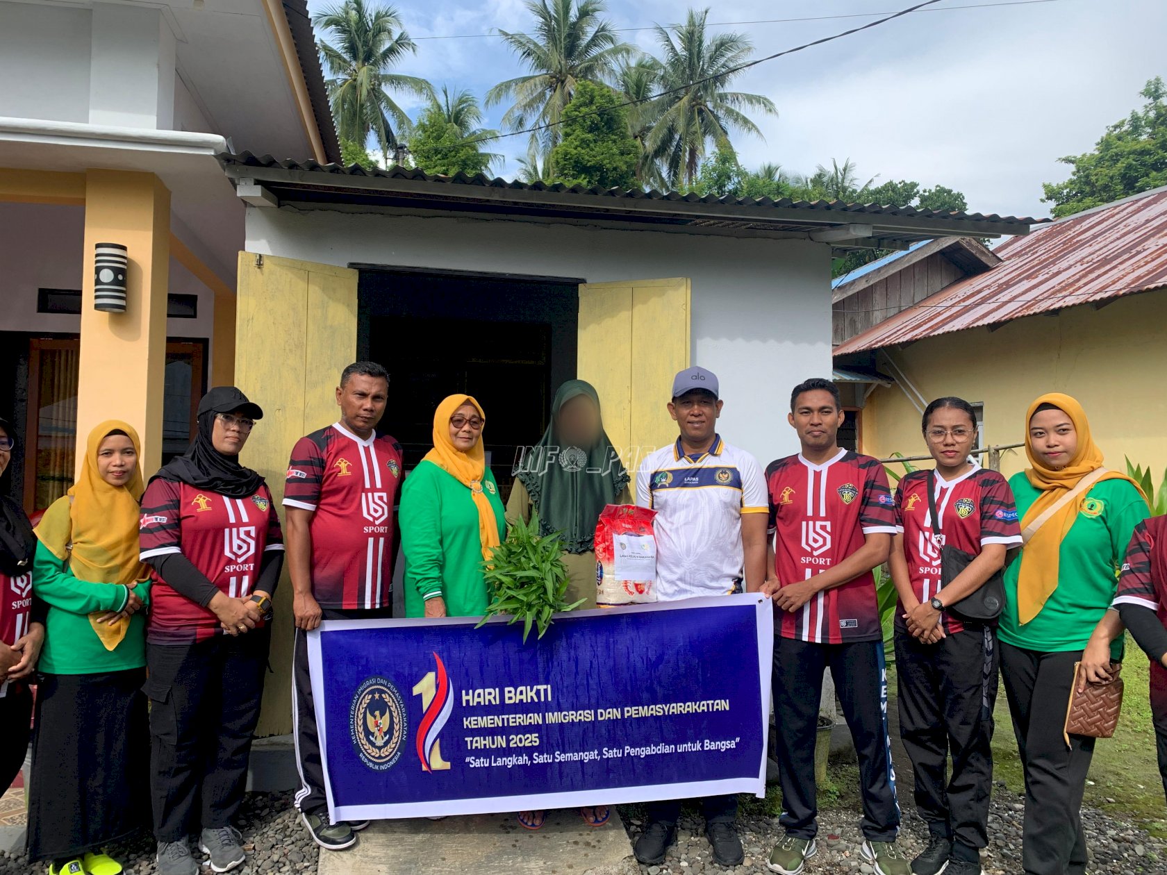 Lapas Bandanaira Gelar Bakti Sosial Sambut Hari Bakti Kemenimipas