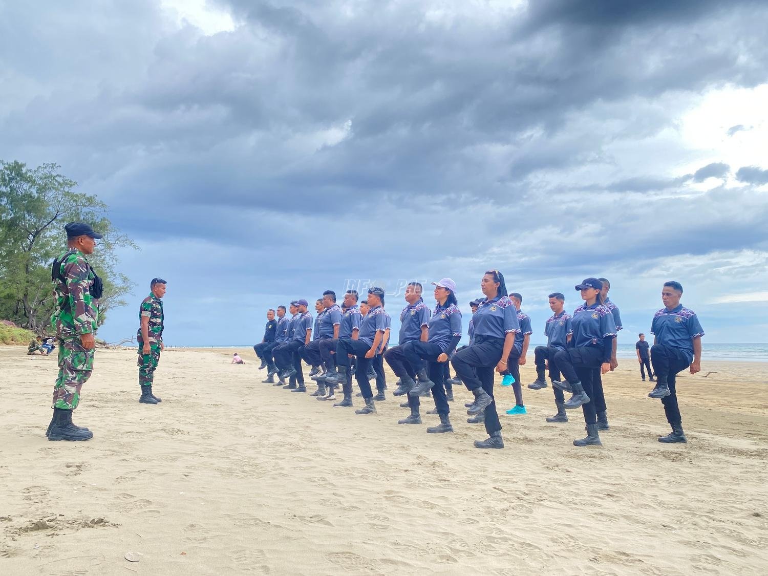 Rutan SoE Bangun Ketangguhan Petugas lewat FMD bersama Kodim 1621/TTS