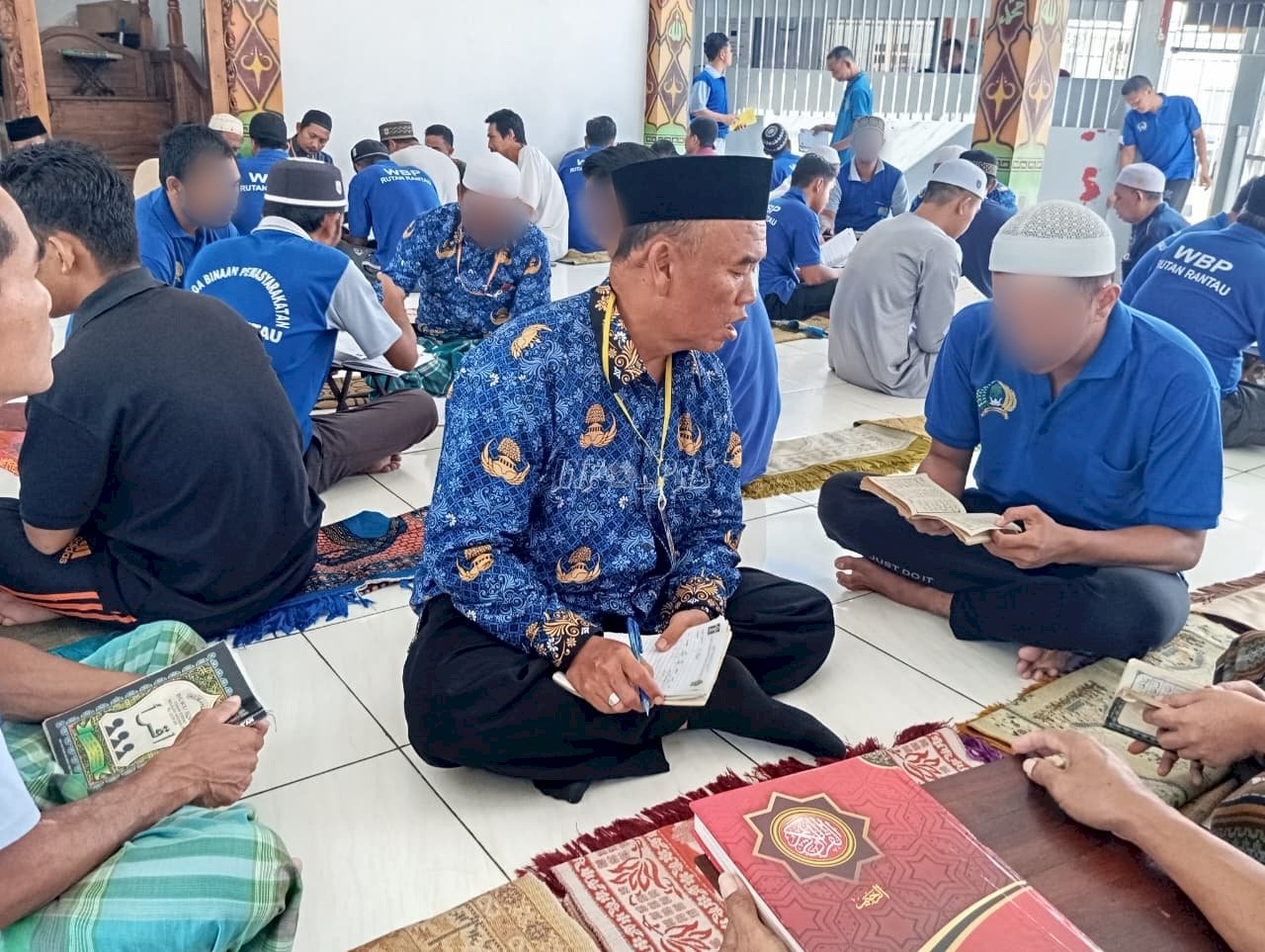 Rutan Rantau Gelar Pembinaan Mengaji, Dorong Perbaikan Diri Warga Binaan