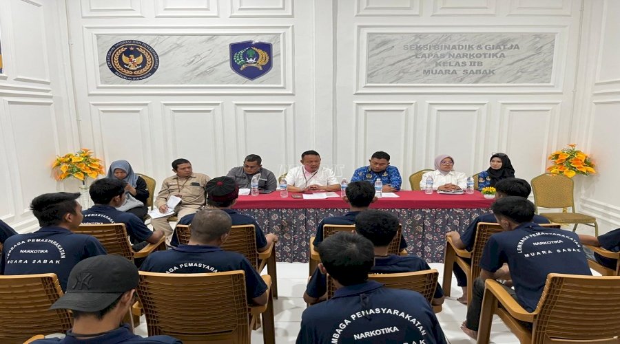 Evaluasi Sosial Warga Binaan Diperkuat, Lapas Narkotika Muara Sabak Ikuti Pengukuran IPS oleh Kemensos RI