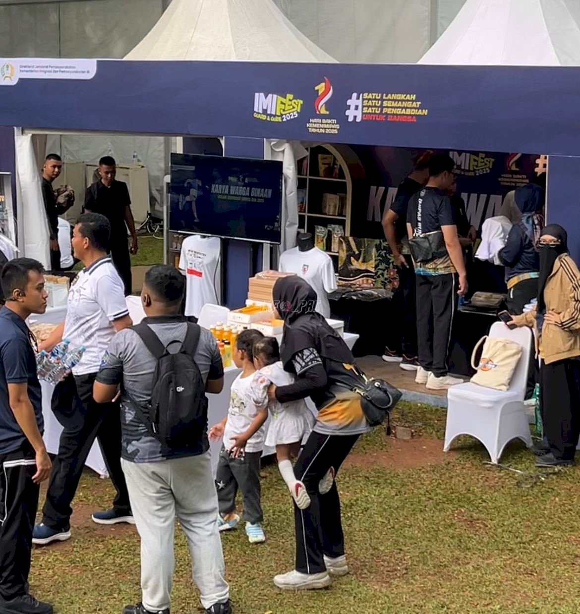 Tembus Panggung Publik, Lapas Kelas I Tangerang Hadirkan Karya Pembinaan di IMIFEST dan IMIPAS RUN 2025
