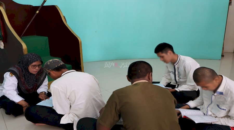 LPKA Ambon Tingkatkan Pembinaan Spiritual Anak Binaan lewat Halaqah