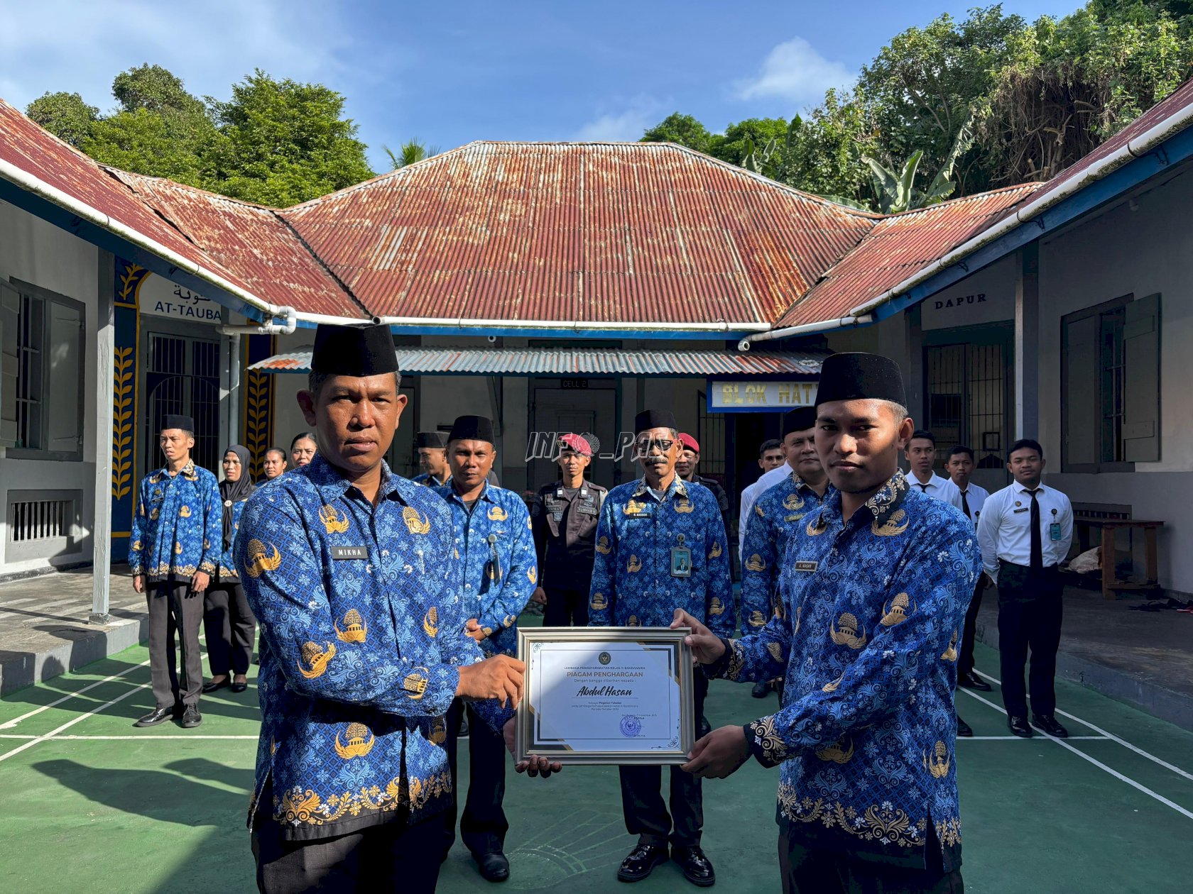 Lapas Bandanaira Apresiasi Kinerja lewat Penghargaan Pegawai Teladan