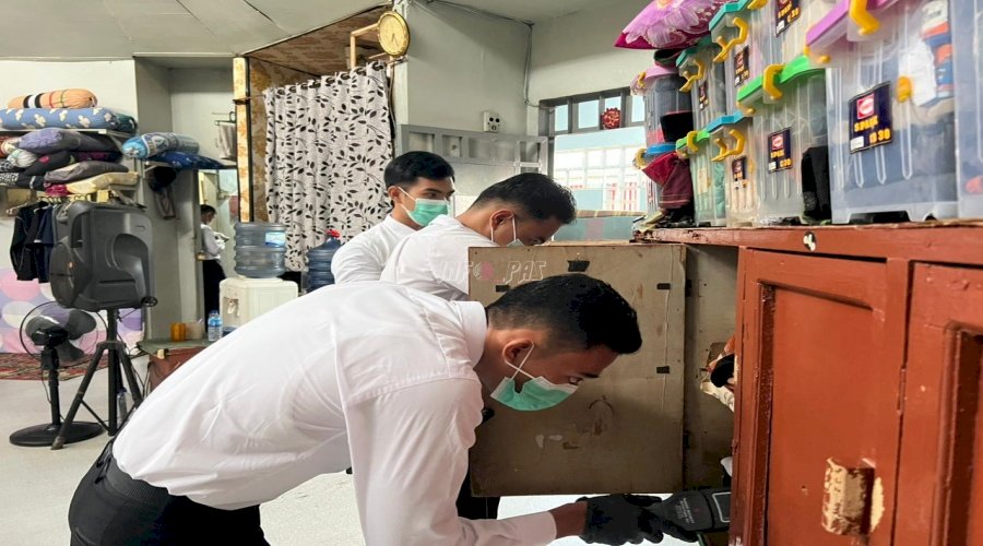 Lapas Jambi Gelar Razia di Blok Hunian C, Perkuat Deteksi Dini Gangguan Kamtib