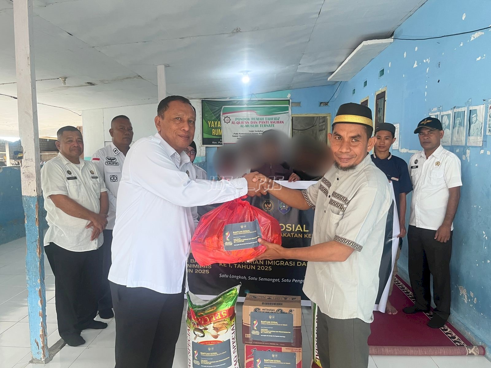 Lapas Ternate Salurkan Bantuan Sosial ke Panti Asuhan Sambut Hari Bakti Kemenimipas