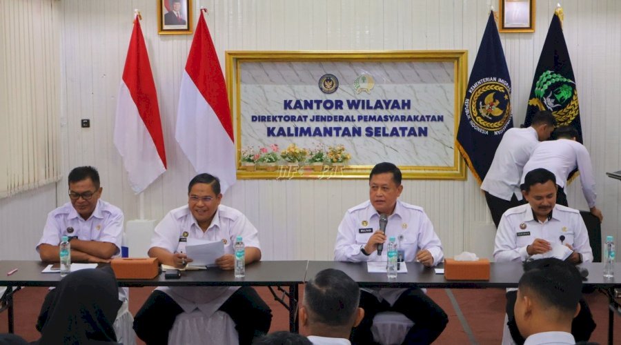 Kanwil Ditjenpas Kalsel Tegaskan Komitmen Peningkatan Kinerja Berkelanjutan