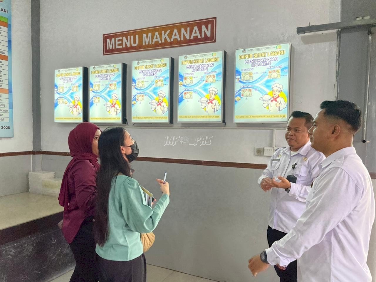 Lapas Banjarbaru Fasilitasi Penelitian Dapur Sehat Mahasiswi ULM