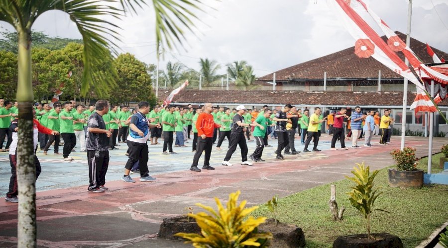 GEBER PAS LADA Meriahkan Rangkaian Hari Bakti Kemenimipas di Lapas Tanjungpandan
