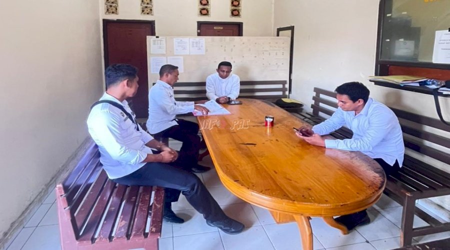 Sambangi Polres SBB, Lapas Piru Koordinasikan Pembaruan Buku dan Kartu Izin Senjata Api