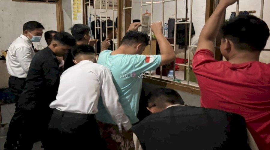 Penggeledahan Intensif di Lapas Tolitoli, Petugas Amankan Barang Terlarang