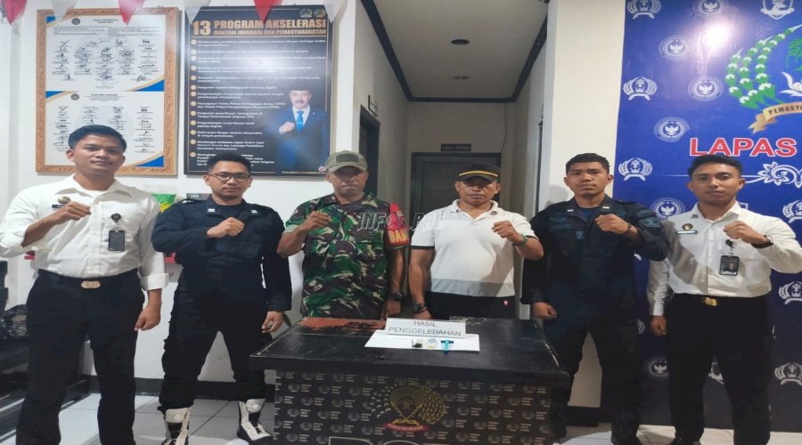 Lapas Wahai Konsisten Lakukan Razia Intensif Usai Pemusnahan Barang Sitaan Pekan Lalu