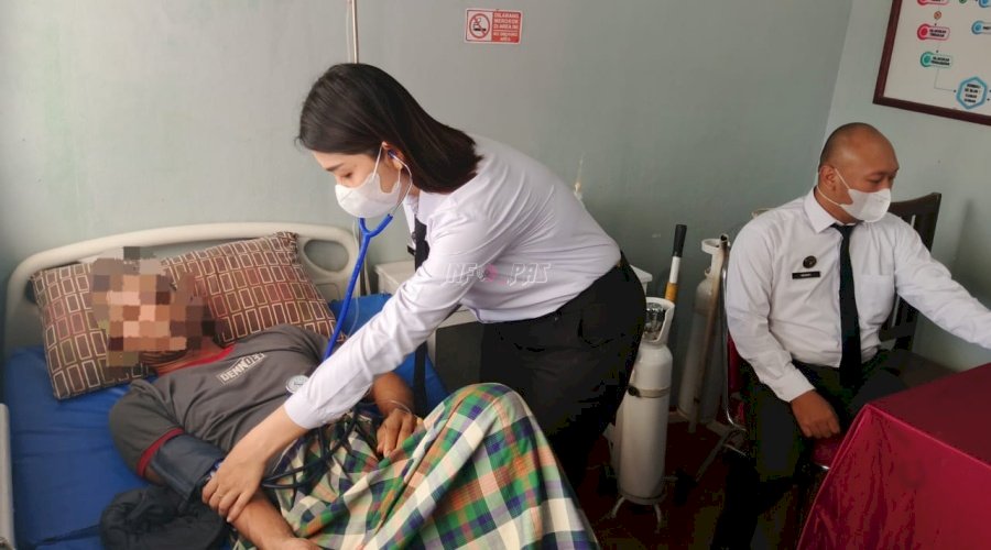 Lapas Tolitoli Tunjukkan Respons Cepat melalui Layanan Kesehatan 24 Jam bagi Warga Binaan