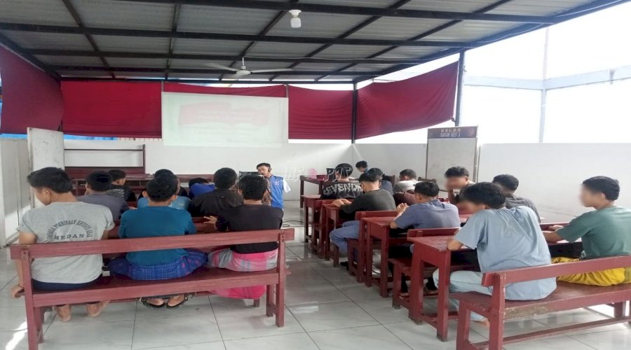 LPKA Medan Hadirkan Teladan Disabilitas untuk Perkuat Mental Anak Binaan