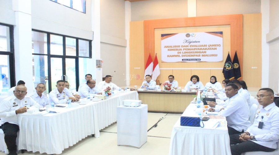 Lapas Wahai Capai Sejumlah Capaian Gemilang Tahun 2025 Tingkat Kanwil Ditjenpas Maluku