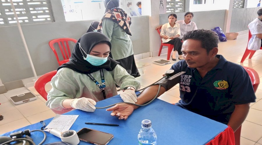 Rutan Masohi dan Puskesmas Letwaru Gelar Pemeriksaan Kesehatan bagi Warga Binaan