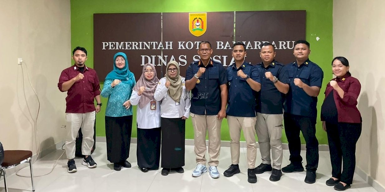 Optimalkan Data Kepesertaan JKN–PBI Warga Binaan, Lapas Banjarbaru Koordinasi ke Dinkes dan Dinsos Kota Banjarbaru