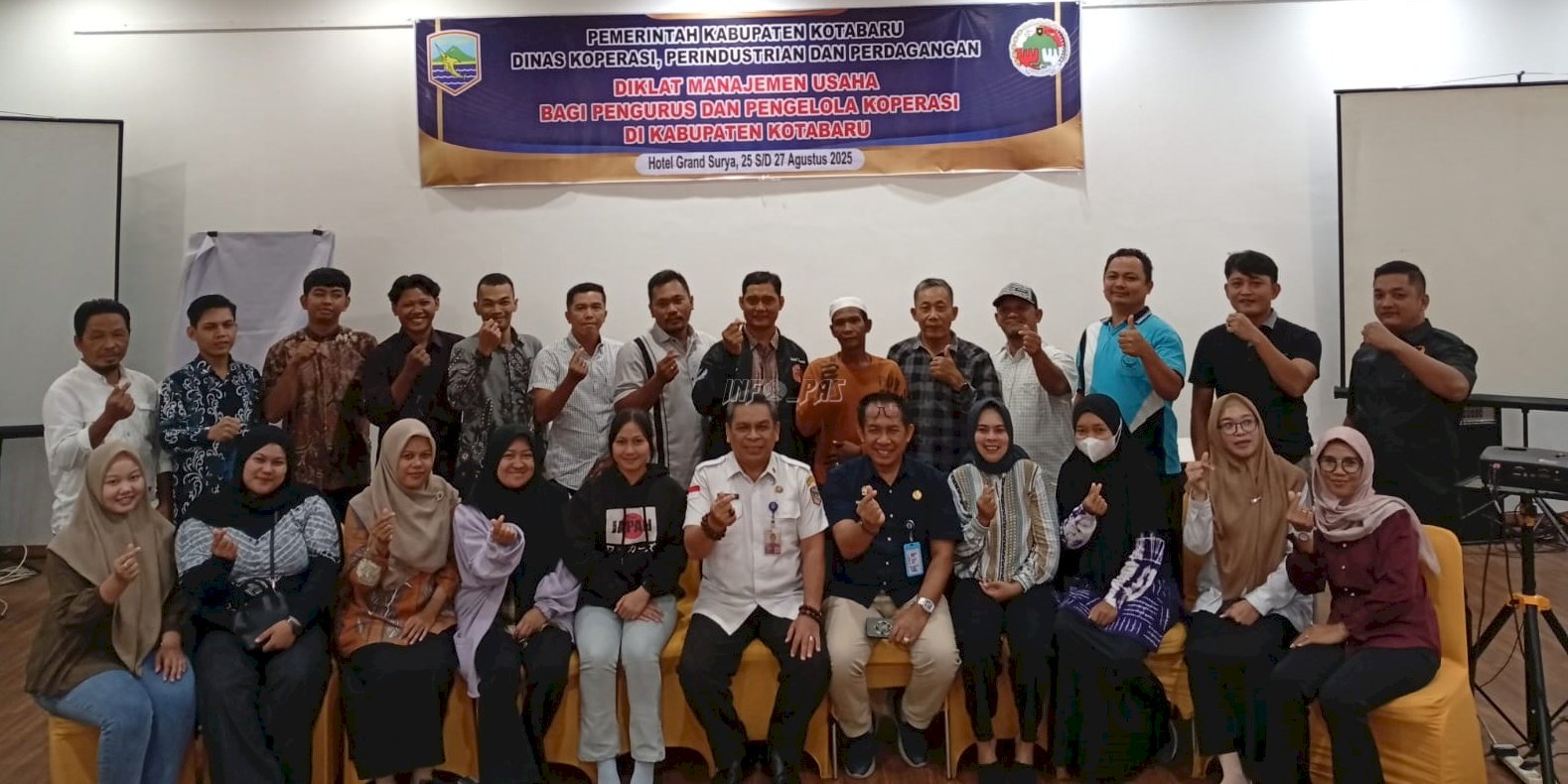 Perwakilan PRIMKOPASINDO Lapas Kotabaru Perkuat Kapasitas lewat Diklat Pengelolaan Koperasi