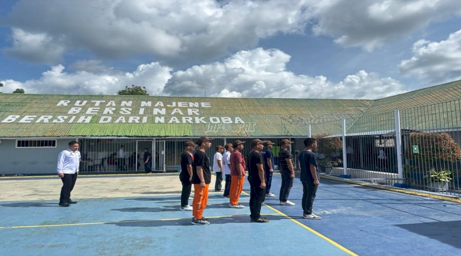 Rutan Majene Dorong Pembentukan Karakter dan Disiplin Warga Binaan lewat Kepramukaan