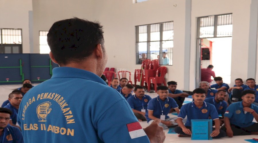 Rehabilitasi Sosial Hari di Lapas Ambon, Warga Binaan Dapat Motivasi Hidup Baru