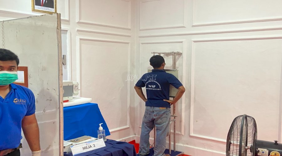 Lapas Pangkalan Bun Gandeng Dinkes Kab. Kobar, Puskesmas Madurejo, dan PT Tirta Medical Centre Laksanakan Skrining TBC bagi Warga Binaan