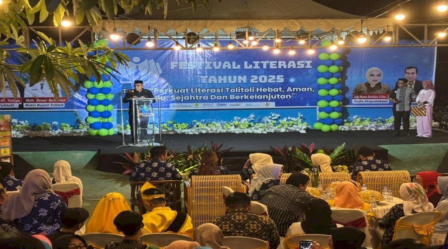 Lapas Tolitoli Dukung Peningkatan Literasi lewat Festival Literasi Tolitoli 2025