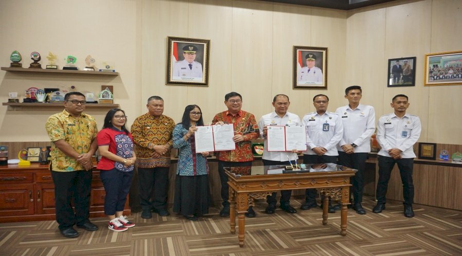 Lapas Tanjungpandan Bersama Pemkab Belitung Timur Sepakati Naskah Perjanjian Hibah Daerah untuk Pembangunan Lapas dan Rutan